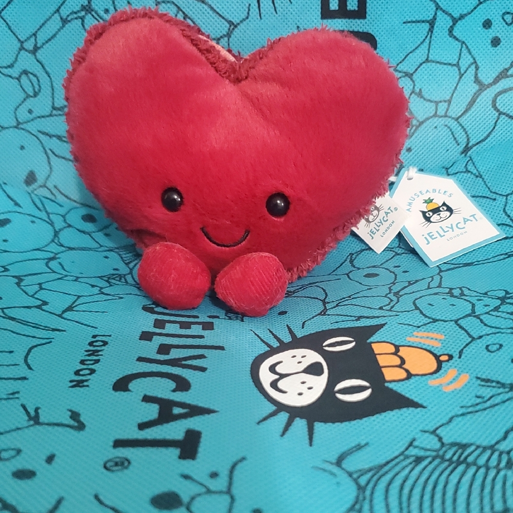 Jellycat Arlette Heart Macaron